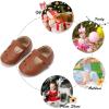 imageFelix ampamp Flora Soft Sole Baby Shoes  Infant Baby Walking Shoes Moccasinss Rubber Sole Crib ShoesB22brown