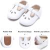 imageFelix ampamp Flora Soft Sole Baby Shoes  Infant Baby Walking Shoes Moccasinss Rubber Sole Crib ShoesB22white