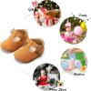 imageFelix ampamp Flora Soft Sole Baby Shoes  Infant Baby Walking Shoes Moccasinss Rubber Sole Crib ShoesB8527brown