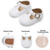 imageFelix ampamp Flora Soft Sole Baby Shoes  Infant Baby Walking Shoes Moccasinss Rubber Sole Crib ShoesB8527white