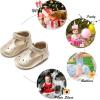 imageFelix ampamp Flora Soft Sole Baby Shoes  Infant Baby Walking Shoes Moccasinss Rubber Sole Crib ShoesB8528 Gold