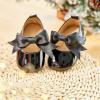 imageFelix ampamp Flora Soft Sole Baby Shoes  Infant Baby Walking Shoes Moccasinss Rubber Sole Crib ShoesB8705black