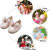 imageFelix ampamp Flora Soft Sole Baby Shoes  Infant Baby Walking Shoes Moccasinss Rubber Sole Crib ShoesB8705nude