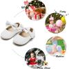 imageFelix ampamp Flora Soft Sole Baby Shoes  Infant Baby Walking Shoes Moccasinss Rubber Sole Crib ShoesB8712glitter White