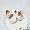 imageFelix ampamp Flora Soft Sole Baby Shoes  Infant Baby Walking Shoes Moccasinss Rubber Sole Crib ShoesB8712glitter White