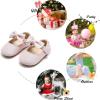 imageFelix ampamp Flora Soft Sole Baby Shoes  Infant Baby Walking Shoes Moccasinss Rubber Sole Crib ShoesB8712light Pink