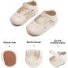imageFelix ampamp Flora Soft Sole Baby Shoes  Infant Baby Walking Shoes Moccasinss Rubber Sole Crib ShoesB8717beige