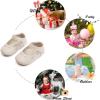 imageFelix ampamp Flora Soft Sole Baby Shoes  Infant Baby Walking Shoes Moccasinss Rubber Sole Crib ShoesB8717beige