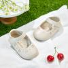 imageFelix ampamp Flora Soft Sole Baby Shoes  Infant Baby Walking Shoes Moccasinss Rubber Sole Crib ShoesB8717beige
