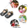 imageFelix ampamp Flora Soft Sole Baby Shoes  Infant Baby Walking Shoes Moccasinss Rubber Sole Crib ShoesB8717black