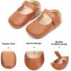 imageFelix ampamp Flora Soft Sole Baby Shoes  Infant Baby Walking Shoes Moccasinss Rubber Sole Crib ShoesB8717brown