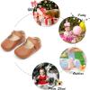 imageFelix ampamp Flora Soft Sole Baby Shoes  Infant Baby Walking Shoes Moccasinss Rubber Sole Crib ShoesB8717brown