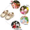 imageFelix ampamp Flora Soft Sole Baby Shoes  Infant Baby Walking Shoes Moccasinss Rubber Sole Crib ShoesB8717gold
