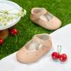 imageFelix ampamp Flora Soft Sole Baby Shoes  Infant Baby Walking Shoes Moccasinss Rubber Sole Crib ShoesB8717nude