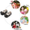 imageFelix ampamp Flora Soft Sole Baby Shoes  Infant Baby Walking Shoes Moccasinss Rubber Sole Crib ShoesB8718black
