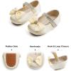 imageFelix ampamp Flora Soft Sole Baby Shoes  Infant Baby Walking Shoes Moccasinss Rubber Sole Crib ShoesB8718gold