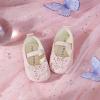 imageFelix ampamp Flora Soft Sole Baby Shoes  Infant Baby Walking Shoes Moccasinss Rubber Sole Crib ShoesB8731pink