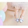imageFelix ampamp Flora Toddler Flower Girl Dress Shoes  Baby Girl Ballet Mary Jane Flats for Party School WeddingB325silver