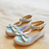 imageFelix ampamp Flora Toddler Flower Girl Dress Shoes  Baby Girl Ballet Mary Jane Flats for Party School WeddingB325silver