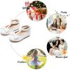 imageFelix ampamp Flora Toddler Flower Girl Dress Shoes  Baby Girl Ballet Mary Jane Flats for Party School WeddingB325white