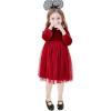 imageFelix ampamp Flora Toddler Flower Girl Dress Shoes  Baby Girl Ballet Mary Jane Flats for Party School WeddingB801black