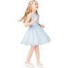 imageFelix ampamp Flora Toddler Flower Girl Dress Shoes  Baby Girl Ballet Mary Jane Flats for Party School WeddingB801white