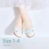 imageFelix ampamp Flora Toddler Flower Girl Dress Shoes  Baby Girl Ballet Mary Jane Flats for Party School WeddingB801white