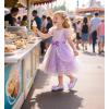 imageFelix ampamp Flora Toddler Flower Girl Dress Shoes  Baby Girl Ballet Mary Jane Flats for Party School WeddingBf04s Purple