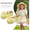 imageFelix ampamp Flora Toddler Flower Girl Dress Shoes  Baby Girl Ballet Mary Jane Flats for Party School WeddingBf04s Yellow