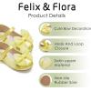 imageFelix ampamp Flora Toddler Flower Girl Dress Shoes  Baby Girl Ballet Mary Jane Flats for Party School WeddingBf04s Yellow