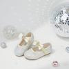 imageFelix ampamp Flora Toddler Flower Girl Dress Shoes  Baby Girl Ballet Mary Jane Flats for Party School WeddingBf08s Gold