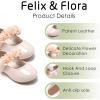imageFelix ampamp Flora Toddler Flower Girl Dress Shoes  Girl Ballet Flats Party School Shoes WeddingB819nude