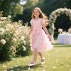 imageFelix ampamp Flora Toddler Flower Girl Dress Shoes  Girl Ballet Flats Party School Shoes WeddingB819nude