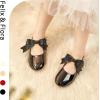 imageFelix ampamp Flora Toddler Flower Girl Dress Shoes  Girl Ballet Flats Party School Shoes WeddingB821black