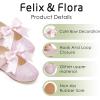 imageFelix ampamp Flora Toddler Flower Girl Dress Shoes  Girl Ballet Flats Party School Shoes WeddingB821glitter Pink