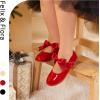 imageFelix ampamp Flora Toddler Flower Girl Dress Shoes  Girl Ballet Flats Party School Shoes WeddingB821red