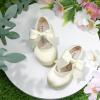 imageFelix ampamp Flora Toddler Flower Girl Dress Shoes  Girl Ballet Flats Party School Shoes WeddingB821s Light Gold