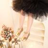 imageFelix ampamp Flora Toddler Flower Girl Dress Shoes  Girl Ballet Flats Party School Shoes WeddingB838gold