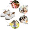 imageFelix ampamp Flora Toddler Flower Girl Dress Shoes  Girl Ballet Flats Party School Shoes WeddingB838white