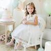 imageFelix ampamp Flora Toddler Flower Girl Dress Shoes  Girl Ballet Flats Party School Shoes WeddingB896purple