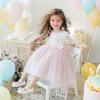 imageFelix ampamp Flora Toddler Flower Girl Dress Shoes  Girl Ballet Flats Party School Shoes WeddingB896white