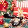 imageFelix ampamp Flora Toddler Flower Girl Dress Shoes  Girl Ballet Flats Party School Shoes WeddingB902black