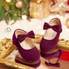 imageFelix ampamp Flora Toddler Flower Girl Dress Shoes  Girl Ballet Flats Party School Shoes WeddingBf11purple