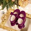 imageFelix ampamp Flora Toddler Flower Girl Dress Shoes  Girl Ballet Flats Party School Shoes WeddingBf11purple