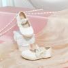imageFelix ampamp Flora Toddler Girl Dress Shoes  Flower Girl Ballet Flats School Wedding PartyBf14ivory White