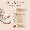 imageFelix ampamp Flora Toddler Girl Mary Jane Dress Shoes  School Oxford Flats for Girl Party ShoesB423beige