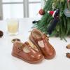 imageFelix ampamp Flora Toddler Girl Mary Jane Dress Shoes  School Oxford Flats for Girl Party ShoesB423brown