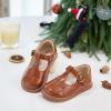imageFelix ampamp Flora Toddler Girl Mary Jane Dress Shoes  School Oxford Flats for Girl Party ShoesB423brown