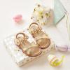 imageFelix ampamp Flora Toddler Girls Sandals Soft Rubber Flats Summer Baby Flower Girl ShoesBc284gold