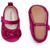 imageFelix ampamp Flora Soft Sole Baby Shoes  Infant Baby Girls Ballet Flats Moccasinss Rubber Sole Walking Crib ShoesBn32burgundy